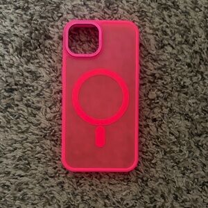 Pink MagSafe-Compatible IPhone 13/14 Case